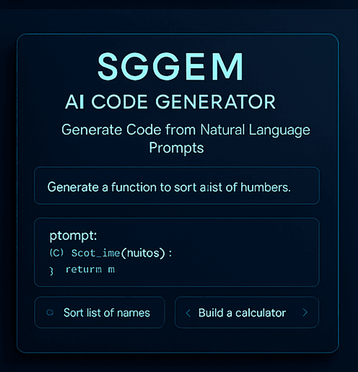 SGGEM – Enterprise AI Automation